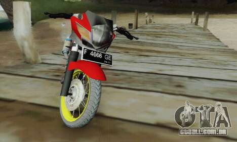 Suzuki Satria FU 150cc 2011 Semi Drag para GTA San Andreas