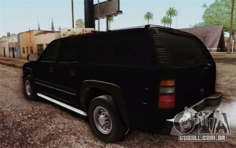 Chevrolet Suburban FBI para GTA San Andreas