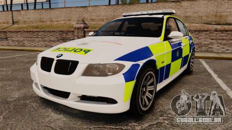 BMW 330i Hampshire Police [ELS] para GTA 4