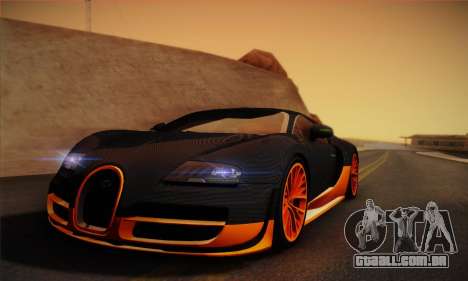 Bugatti Veyron Super Sport World Record Edition para GTA San Andreas
