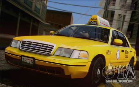 Ford Crown Victoria LA Taxi para GTA San Andreas