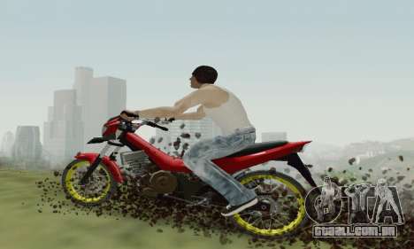 Suzuki Satria FU 150cc 2011 Semi Drag para GTA San Andreas