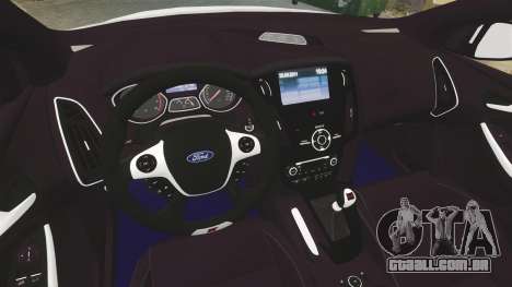 Ford Focus 2013 Uk Police [ELS] para GTA 4