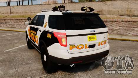 Ford Explorer 2013 Longwood Police [ELS] para GTA 4