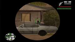 GTA V Sniper Scope para GTA San Andreas