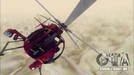 Helicóptero de ataque do abutre de GTA 5 para GTA San Andreas
