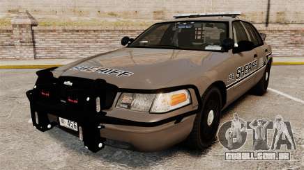 Ford Crown Victoria 2008 Sheriff Traffic [ELS] para GTA 4