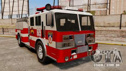 Caminhão de bombeiros para GTA 4