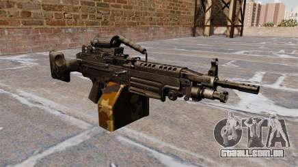 Luz metralhadora M249 SAW para GTA 4