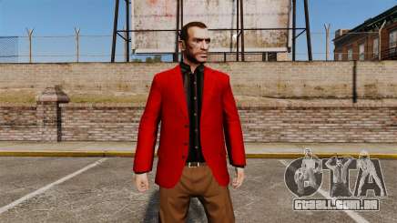 Jaqueta vermelha para GTA 4