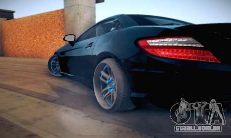 Mercedes Benz SLK55 AMG 2011 para GTA San Andreas