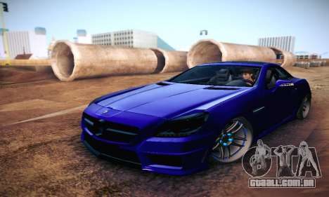 Mercedes Benz SLK55 AMG 2011 para GTA San Andreas