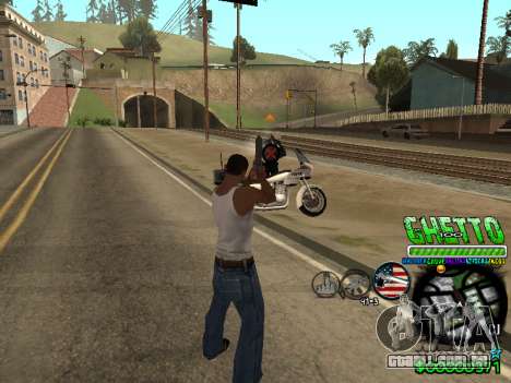 C-HUD Ghetto Life para GTA San Andreas