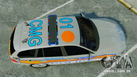BMW 330i Touring Metropolitan Police [ELS] para GTA 4
