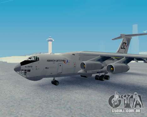 Il-76TD Aviacon zitotrans para GTA San Andreas