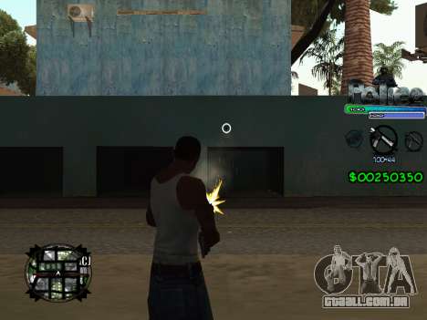 C-HUD by Powwer para GTA San Andreas