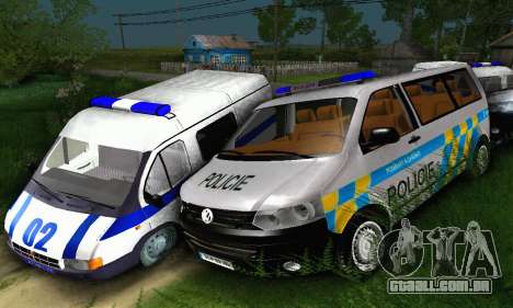 Volkswagen Transporter Policie para GTA San Andreas