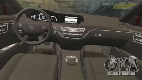 Mercedes-Benz S65 (W221) AMG para GTA 4