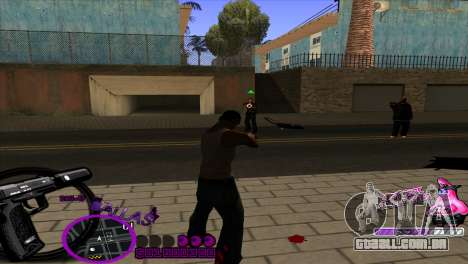 C-HUD Ballas by HARDy para GTA San Andreas