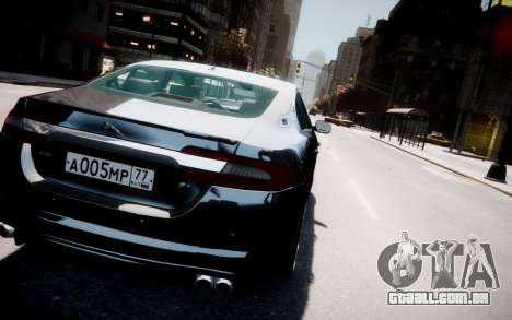 Jaguar XF-R 2012 v1.2 para GTA 4