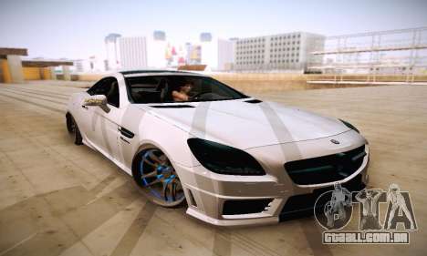 Mercedes Benz SLK55 AMG 2011 para GTA San Andreas