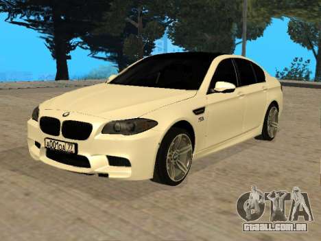 BMW M5 F10 V2.0 para GTA San Andreas
