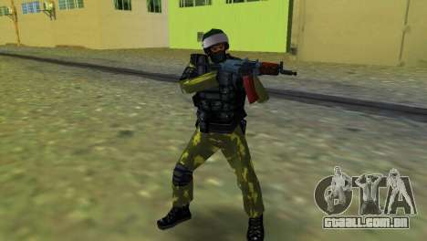 Soldado das forças especiais para GTA Vice City