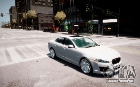 Jaguar XF-R 2012 v1.2 para GTA 4