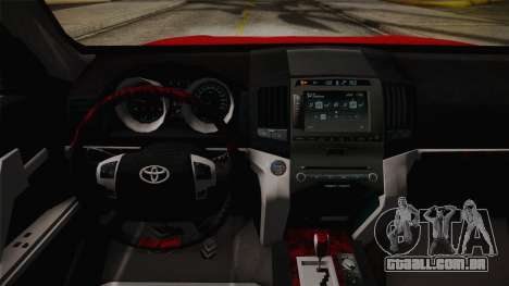 Toyota Land Cruiser 200 para GTA San Andreas