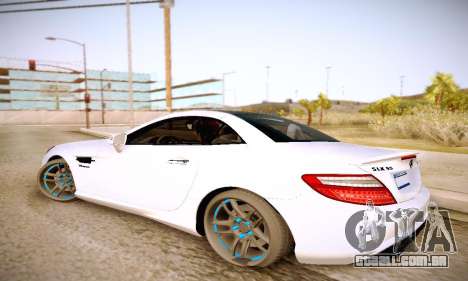 Mercedes Benz SLK55 AMG 2011 para GTA San Andreas