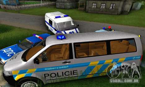 Volkswagen Transporter Policie para GTA San Andreas