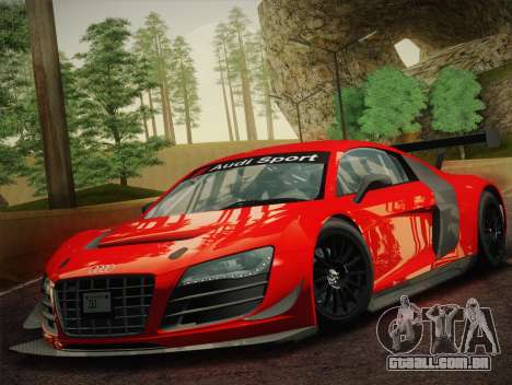 Audi R8 LMS Ultra W-Racing Team Vinyls para GTA San Andreas