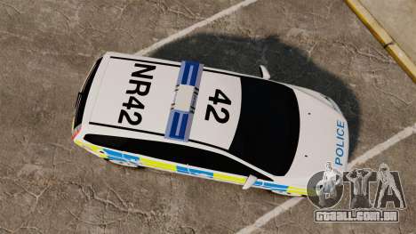 Ford Focus Estate Essex Police [ELS] para GTA 4