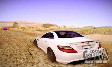 Mercedes Benz SLK55 AMG 2011 para GTA San Andreas