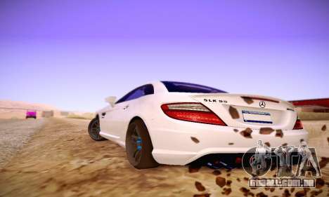 Mercedes Benz SLK55 AMG 2011 para GTA San Andreas