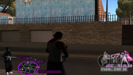 C-HUD Ballas by HARDy para GTA San Andreas