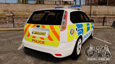 Ford Focus Estate Essex Police [ELS] para GTA 4