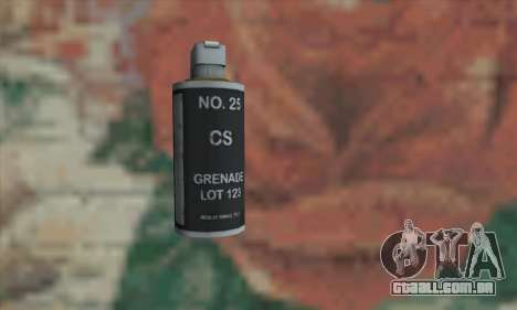 Gas grenade para GTA San Andreas