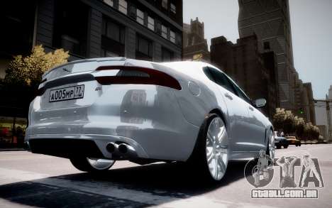 Jaguar XF-R 2012 v1.2 para GTA 4