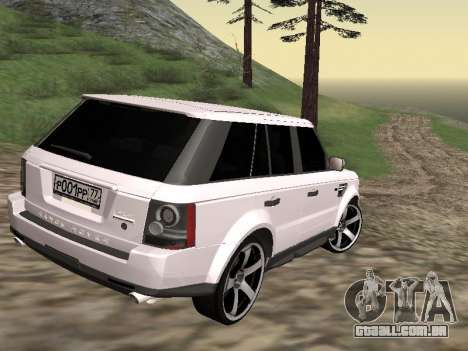 Range Rover Sport 2011 para GTA San Andreas