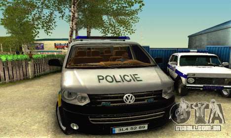 Volkswagen Transporter Policie para GTA San Andreas