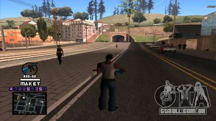 C-HUD Maket para GTA San Andreas