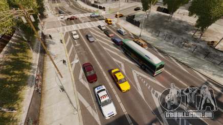 O tráfego real para GTA 4