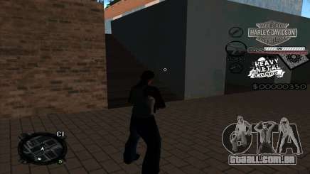 C-Hud Heavy Metal para GTA San Andreas