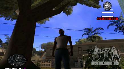 C-HUD Quentin para GTA San Andreas