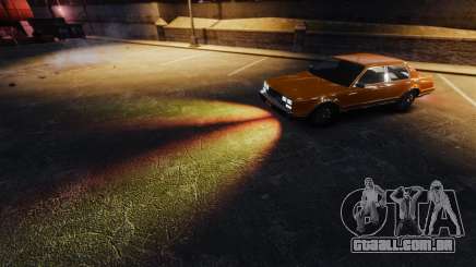 A luz ardente de faróis para GTA 4
