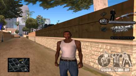 C-HUD Russian Mafia by Luigie para GTA San Andreas