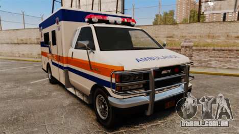 Brute CHMC Ambulance para GTA 4