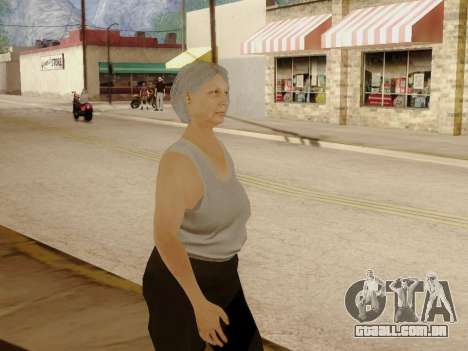Mulher idosa para GTA San Andreas