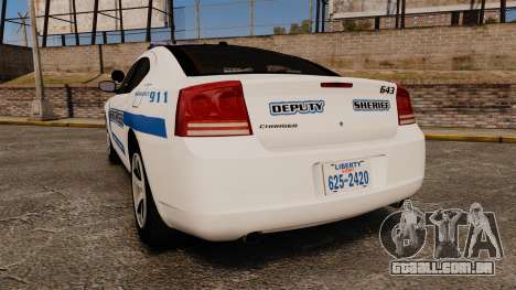 Dodge Charger 2010 Liberty County Sheriff [ELS] para GTA 4